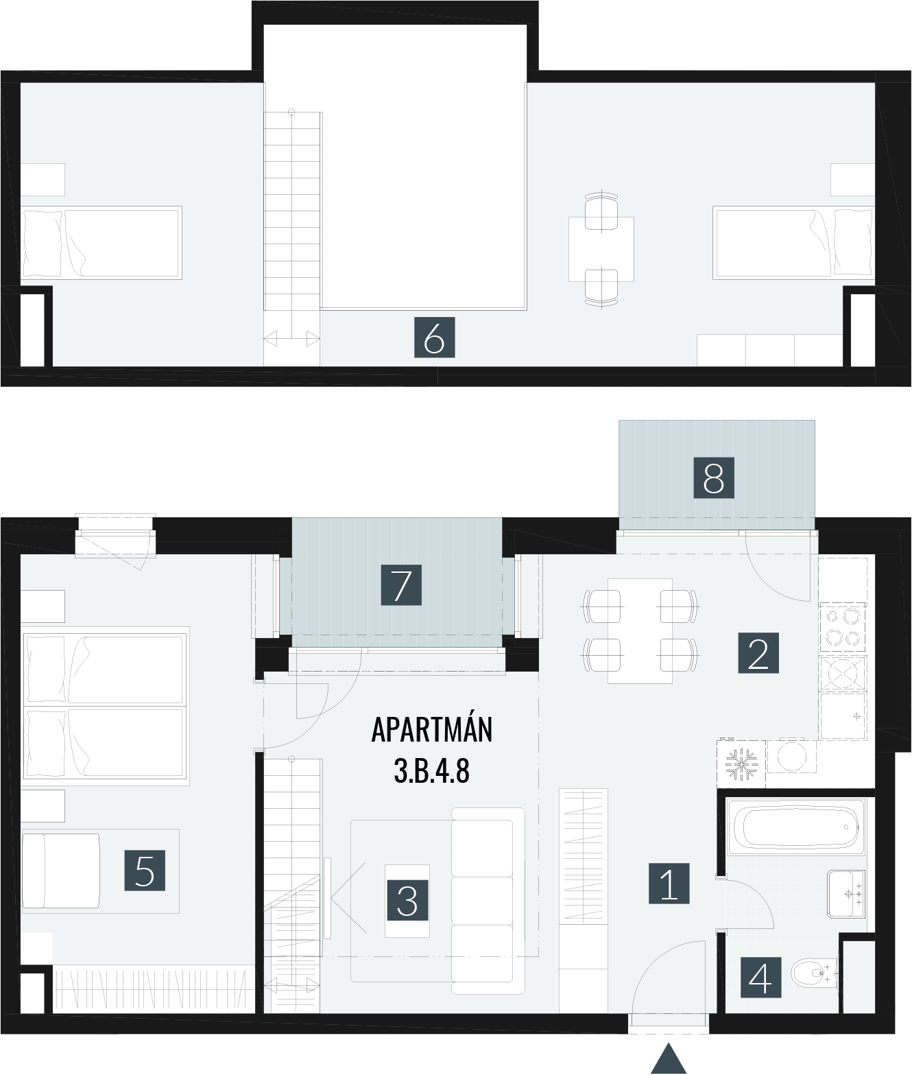 3.B.4.8 2,5izbový+kk